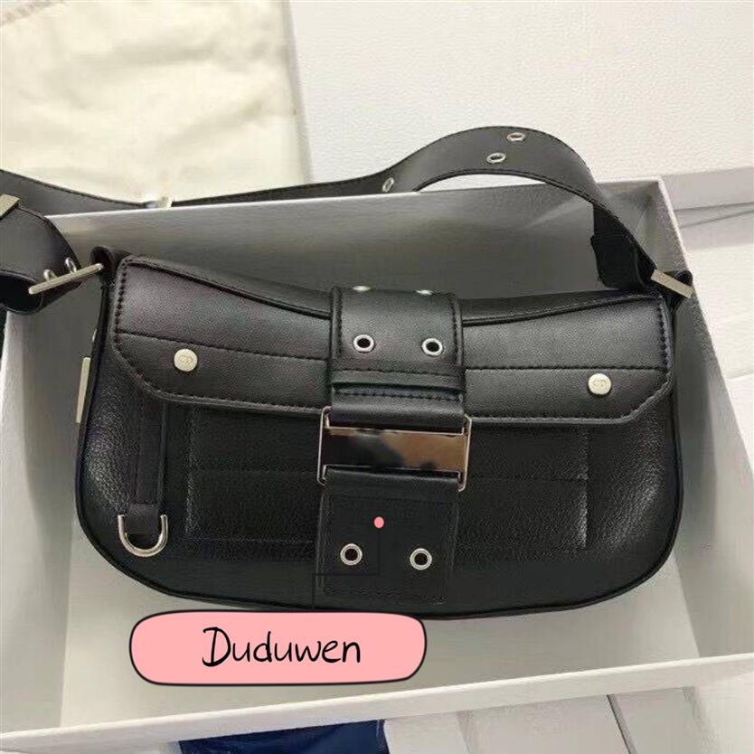 

fashion D buckle pu shoulder bags color option hobo bag makeup classic storage case duduforvip258c, White