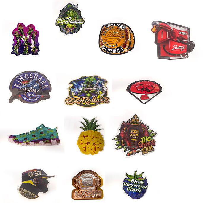 

New design mylar bag jokes up runtz backpack boyz trufflez ONE UP quarter ounzer merfos edibles packaging foot round lemon buttocks satchel shape bags