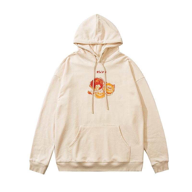 

Men's Hoodies & Sweatshirts Fashion Hip Hop Personality Casual Spring Autumn Solid Color Streetwear Pullover For Male Black Khaki