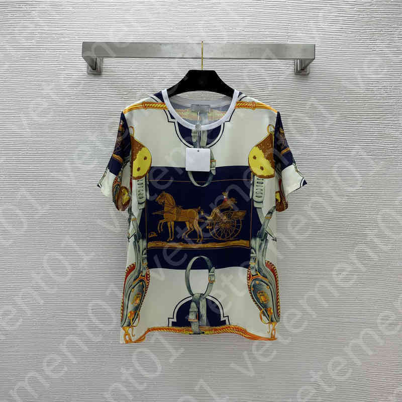 

Designer Womens T-Shirt Brand LOGO Short Sleeve Fashion Pattern Printed Cotton T-Shirt Breathable Casual Tops Luxury Women Clothing