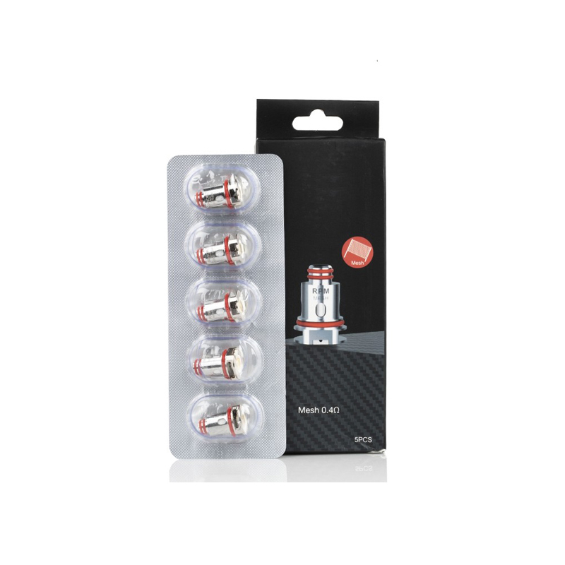 

RPM40 Coil 0.4/ 0.6 /0.8/1.2ohm Quartz SC Replacement RPM Coils Kit