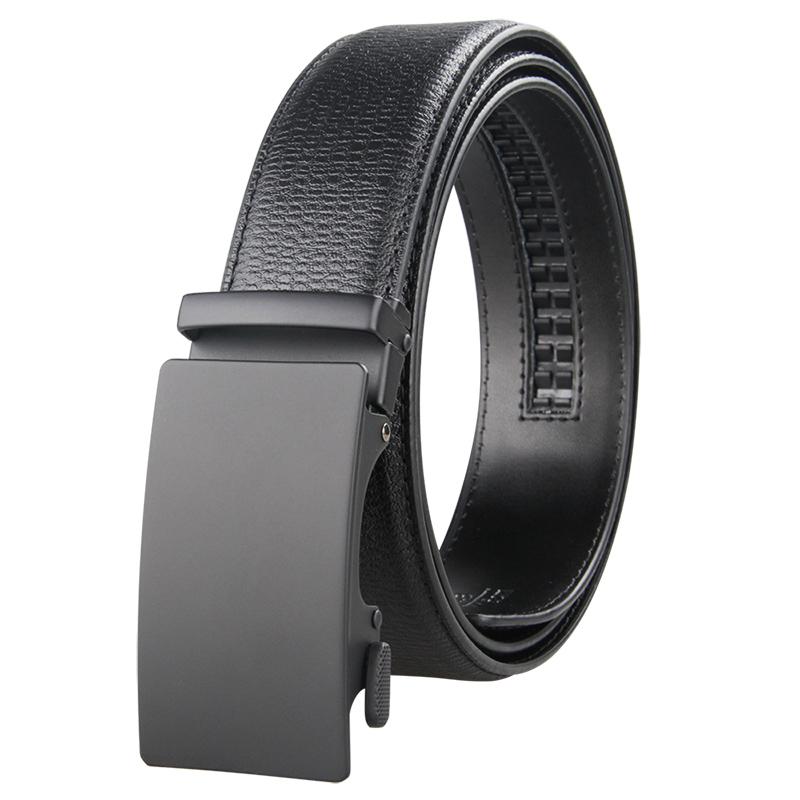 

Belts Brand Business Authentic Elegant Black Men's Leather Automatic Belt Adjustable BeltBelts BeltsBelts