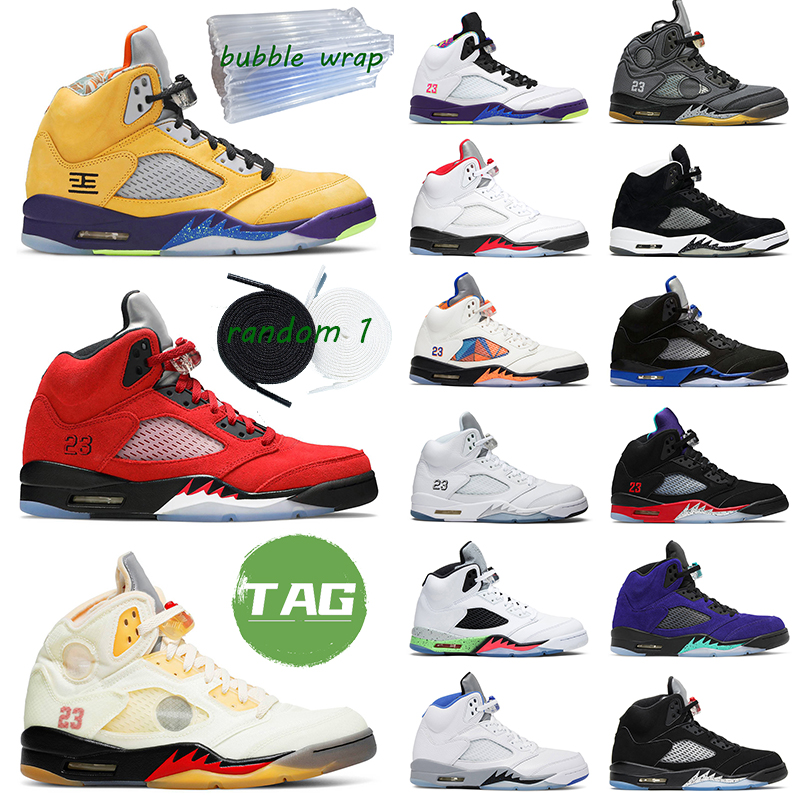 

jumpman 5 men basketball shoes Raging Bull 5s Top 3 Sail White Cement Oregon International Flight mens trainer sports sneakers, #6