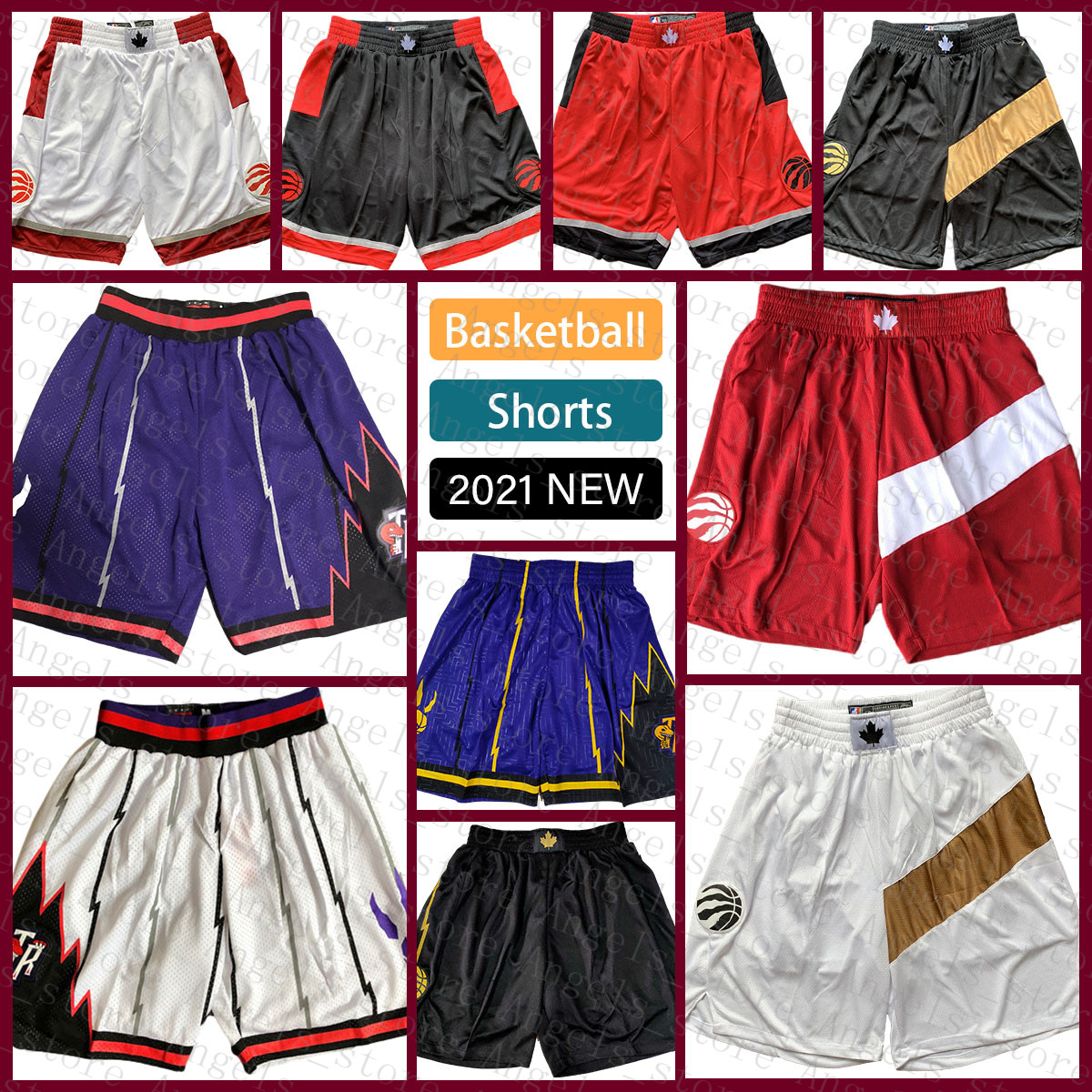 

Toronto''Raptors''Men Basketball Shorts 2022 New 18