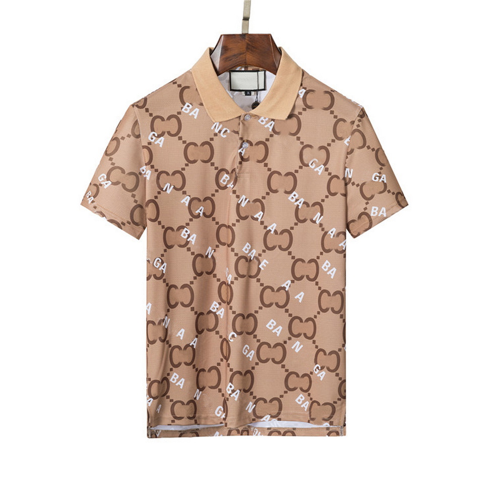 

Summer Clothes Luxury Designer Polo Shirts Men Casual Polo Fashion Snake Bee Print Embroidery T Shirt High Street Mens Polos Size M-3XL, 03