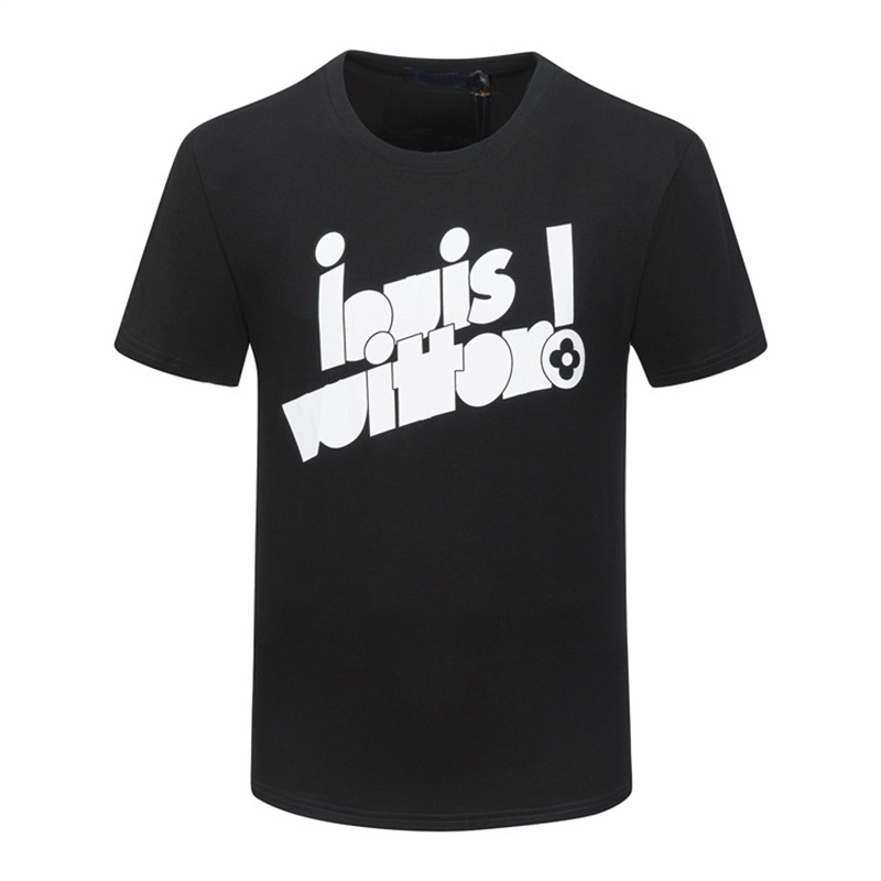 

21ss Mens Polos Top quality Summer Cotton T-Shirts tee tiger head embroidery streets short sleeve black white BNO93