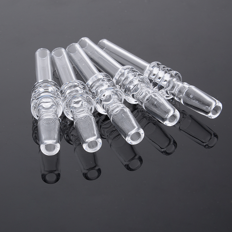 

10mm 14mm 18mm Male Joint Quartz Nails Smoking Accessories For Nector Collector Kits Mini Pipes Glass Dab Straw Tips Ceramic Nail For Water Bongs