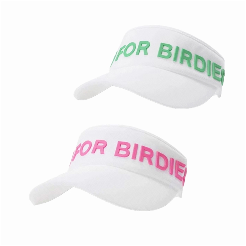 

Summer womens golf sunblock sunshade empty top cap outdoor sports casual cap baseball cap back webbing adjustable size 220615, Green