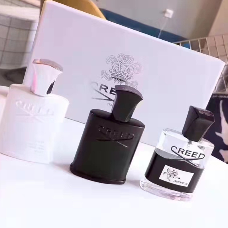 

Newest woman perfumes creed aventus 30ml 4pcs 3pcs perfume set Long lasting body mist Gift Sets brand cologne mini Men fragrance man spray charming incense kit