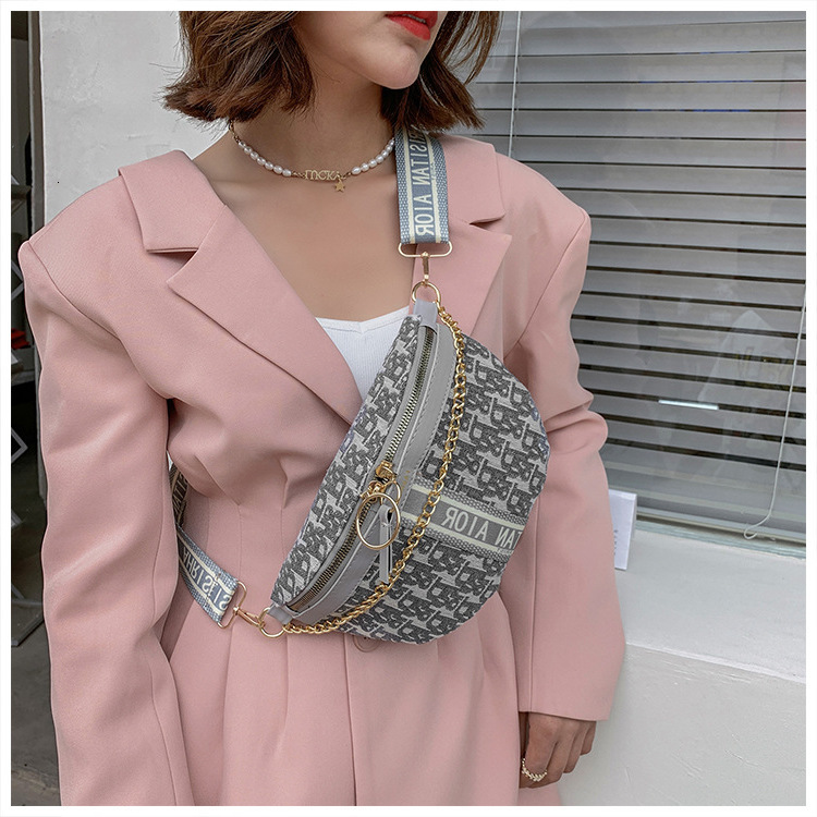 

Wholesale 2022 New Fashion Popular Shell Women's Bags Letter Chain Simple Bag Small Classic Female Shoulder bags, Black