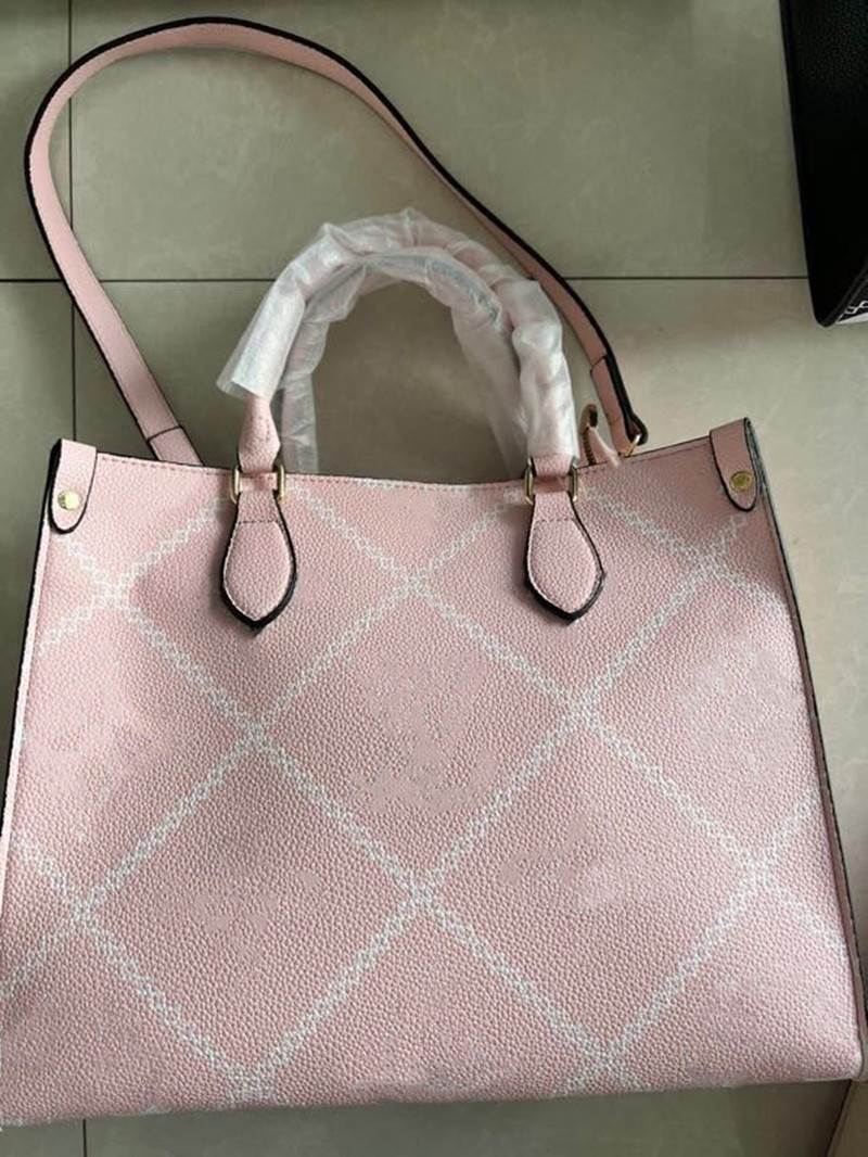 

Christmas woman's Day Packs New fashion leather handbag women Letter printing black white pink green Khaki 1335#