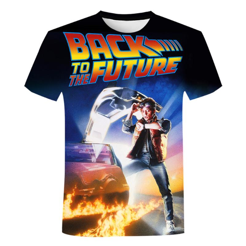 

Men' T-Shirts Science Fiction Back To The Future 3d Print Summer Men Women TShirt Fashion Short Sleeve Streetwear Boy Girl ClothingMen, Etf3b222411b