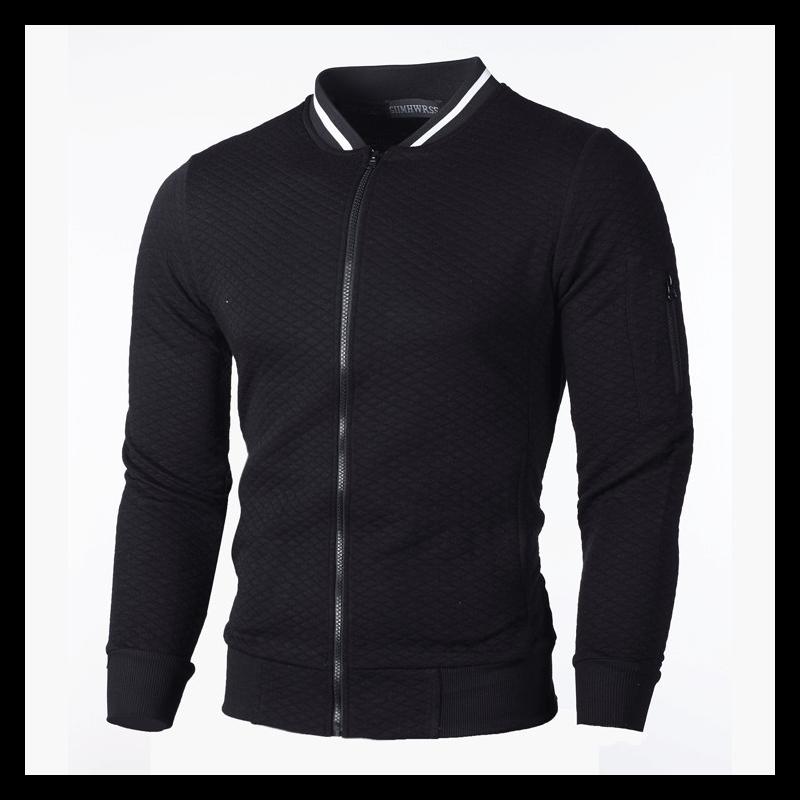 

Men's Jackets 2022 Brand Men‘s Plaid Sweatshirts Zipper Men Stand Collar For Male Man Sweatshirt Clothing -40, Black;brown