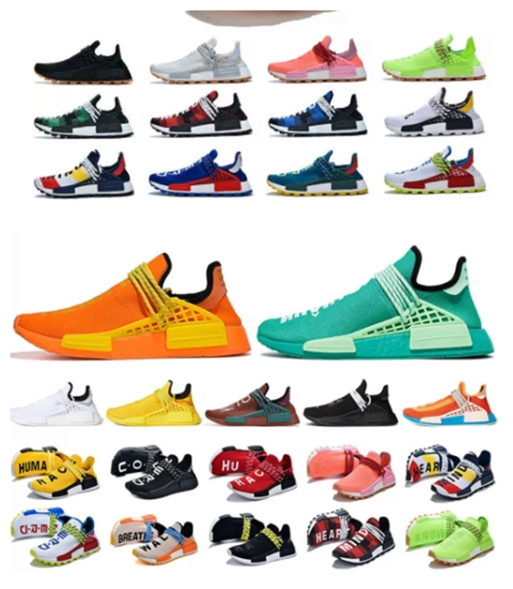 

NMDs R1 Mens Running Shoes Primeknit Japan Triple Black White Sneakers Monochrome Lush Red Blanch Blue Women Walking Shoe, As pic