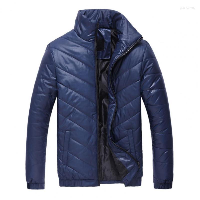 

Men's Down & Parkas Fashion Puffer Jacket Men Comfortable No Static Coat Thickened Warm Winter Outerwear Top Guin22, Black