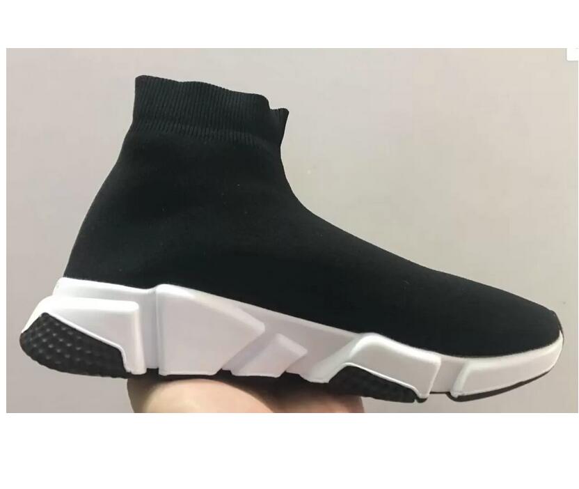 

new ankle boots dress shoes speed trainer platform casual of triple socks red bule white flat fashion mens womens sports sneakers fashion size 36-45