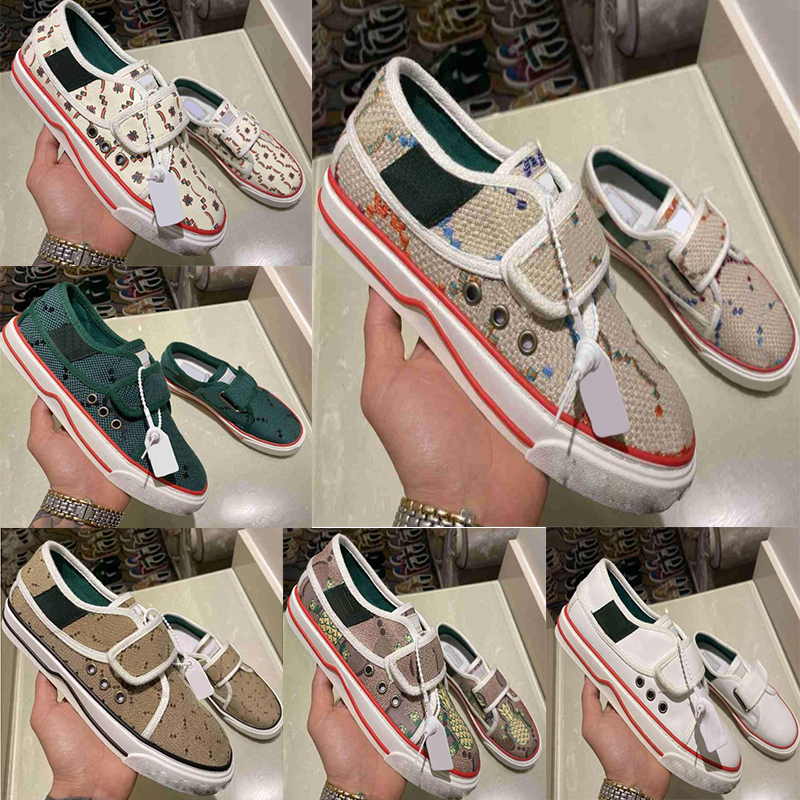 Classique 1977 série tennis chaussures décontractées chaussures de toile de skateboard Velcro rétro vert rayé chaussures plates de course en plei