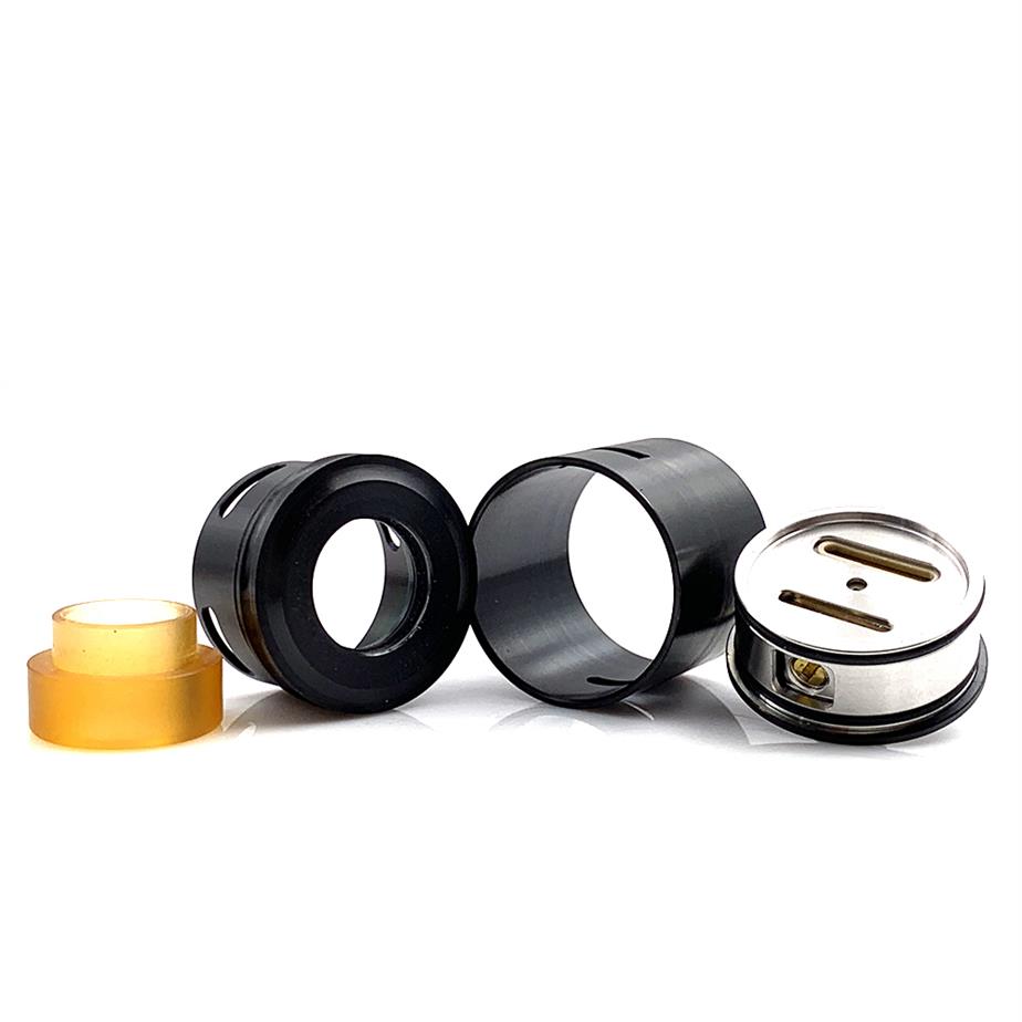 

RunVape Mesh RDA Tank Atomizer 24mm Adjustable With Pin BF Mesh Coil Vaporizer Rebuilding E Cigarette261u
