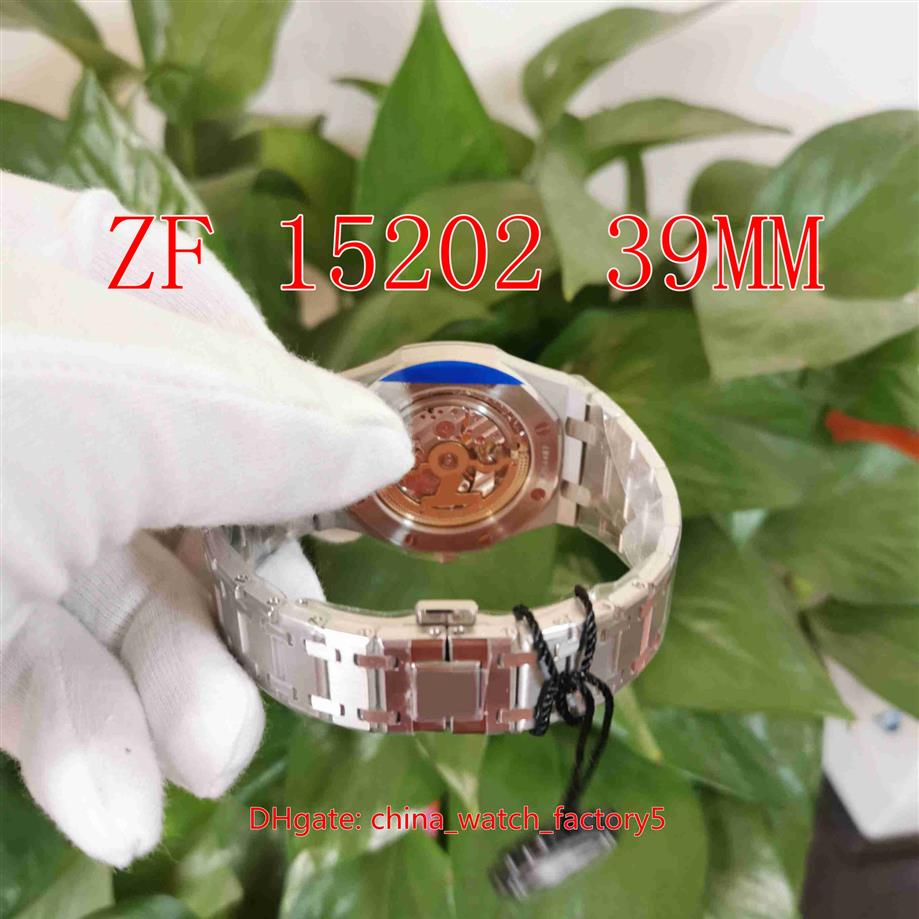 

ZF Factory Super Version Watches 39mm x 8 5mm 15202 Jumbo Extra-thin 904 Steel CAL 2121 Movement Mechanical Automatic Mens Watch M271z, No box papers