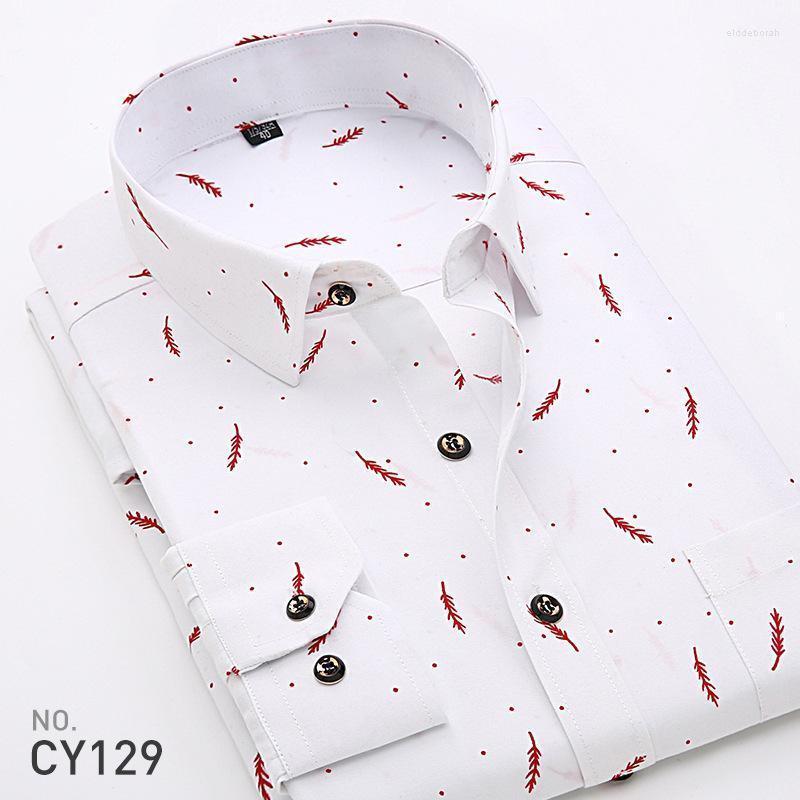 

Europe And The United States Men's Shirt Business Formal Fashion Slim Dress Shirts Eldd22, Photo color
