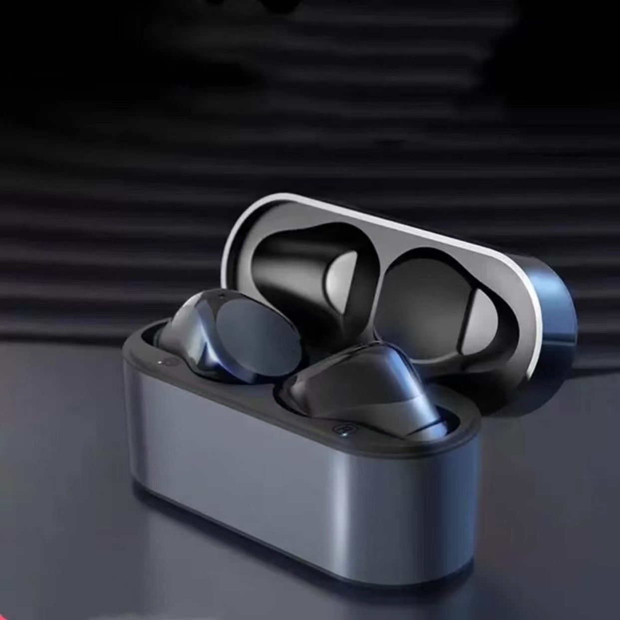 

Ordinary black bluetooth earphones, Mixed color