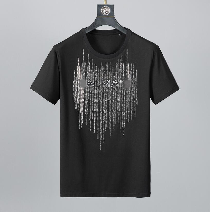 

Men's Designer T-shirts tops 2022 has officially launched the same casual menT-shirt, featuring monogrammed , selling luxury men's hip hop wear Size M - 4XL #8699, Black