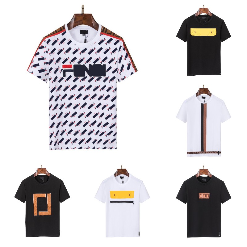 

22 23 Summer Mens Women Designers f-f T Shirts Loose Tees Fashion Brands Tops Man S Casual ff Shirt Luxurys Clothing Street Shorts Sleeve Clothes Tshirts