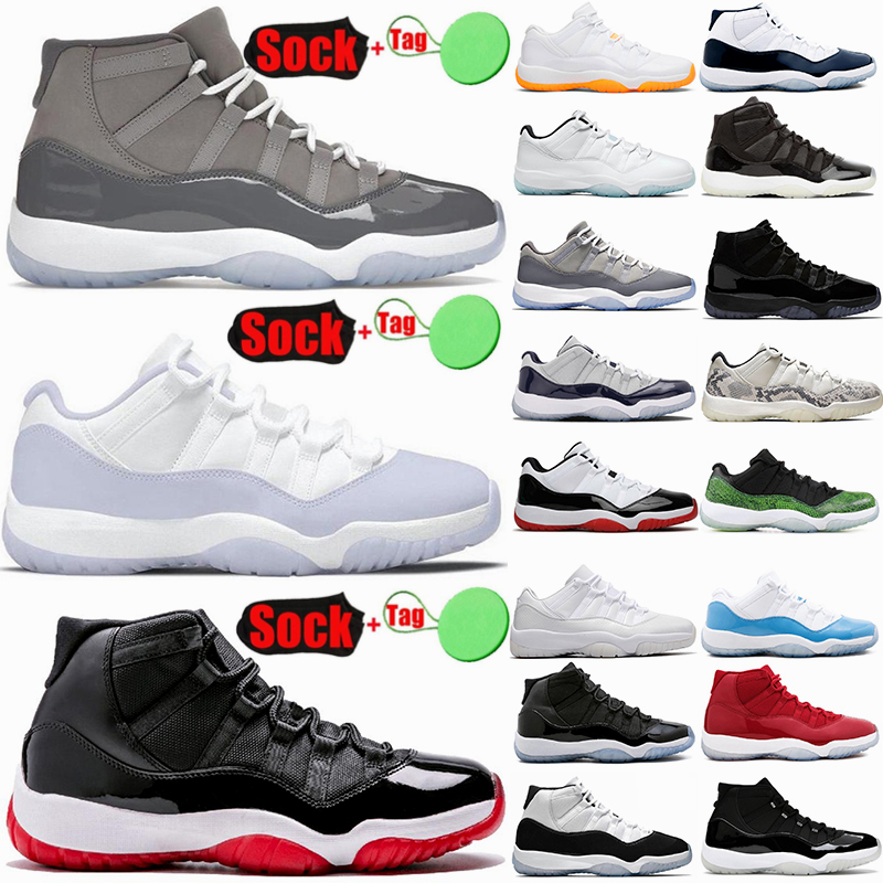

Cool Grey High 11 11s Basketball shoes bred 25th Anniversary concord 45 space jam Men Women Trainers low legend blue citrus blue tint Snake Navy Designer Sneakers, 32