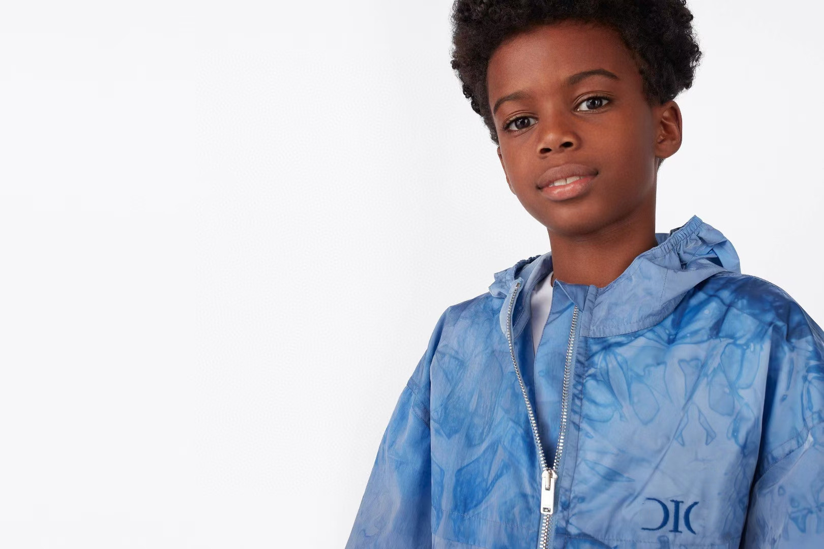 Boys Girls Jackets Baby Clothe Hooded Baby Designer Top Waterproof Zipper Blue 100-160cm