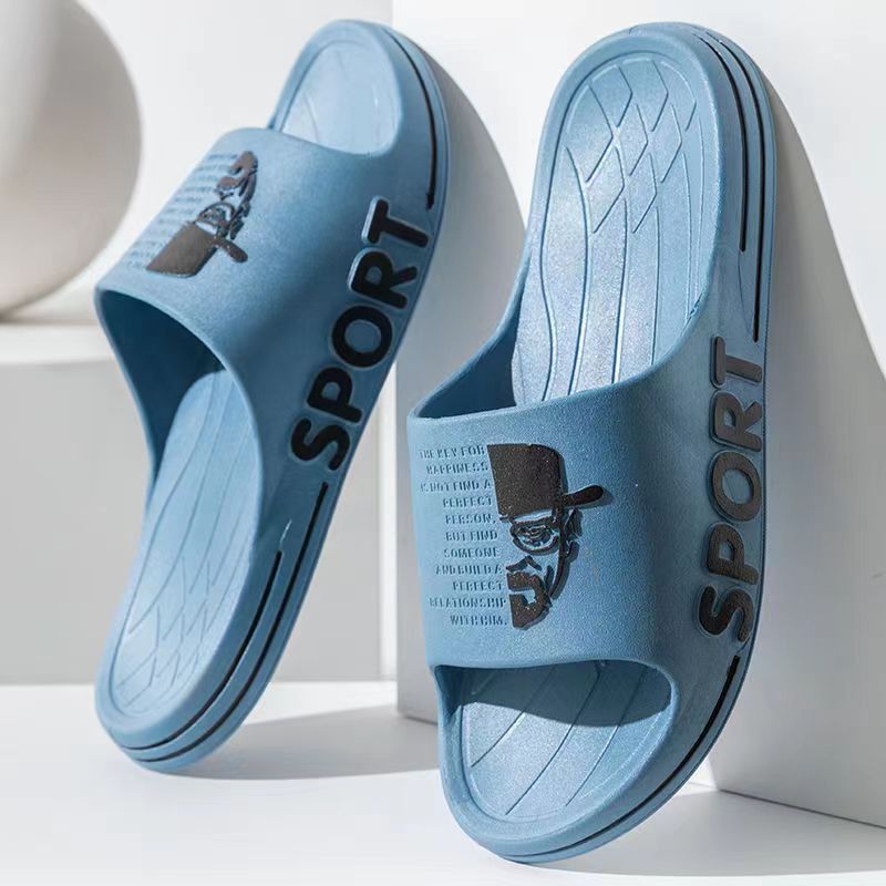 

2022 slippers sport casual shoes women leather breathable white shoe with single flat running shoes, Blue