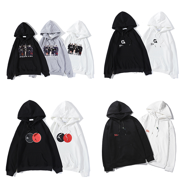 

Paris Designer Men's Hoodies Classic Band Embroidered Letters Women's Wheat Sweatshirt B Home Pullover Cotton Pullover Fashion T-Shirt Top Dress, Supplement (not shipped separately)