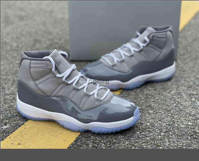 

Shoes 11 Cool Grey mens Basketball Real carbon fiber 11s Medium White-Cool Men Sports Sneakers Airs Running Trainers CT8012-005