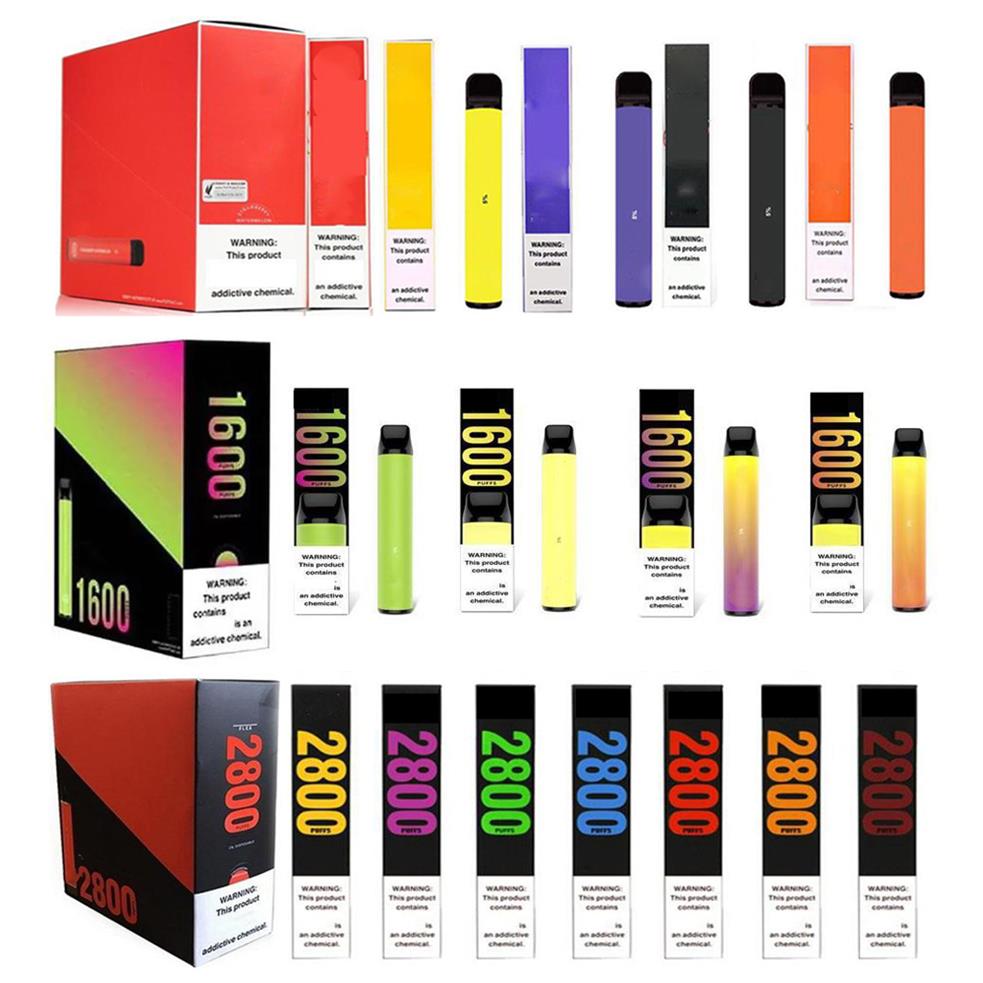 

PUFFS BAR 800 1600 2800Puffs E Cigarette Plus XXL FLEX Vapes Disposable Vape Pen Pods 3.2ML 6.5ML 10ML Pefiled Pod Cartridges in S332L