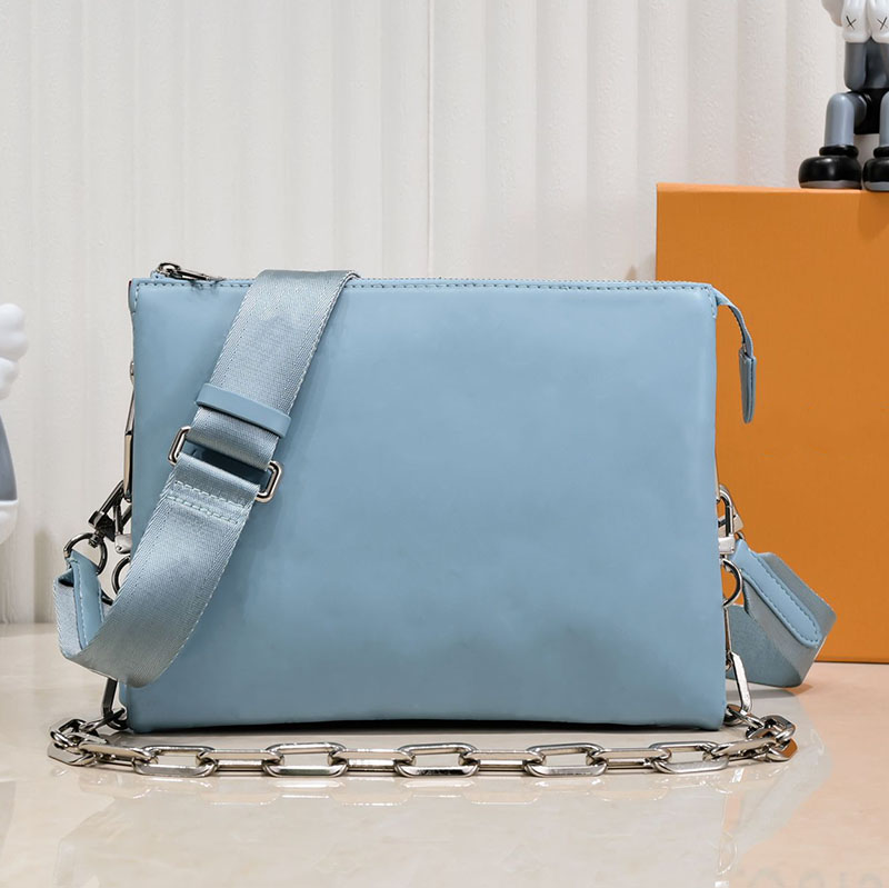 

Women Coussin PM Crossbody bag Embossed puffed sheep Leather Bags Ladies Chain Shoulder Bag purse designer handbag Portable pochette clutch, Color 1