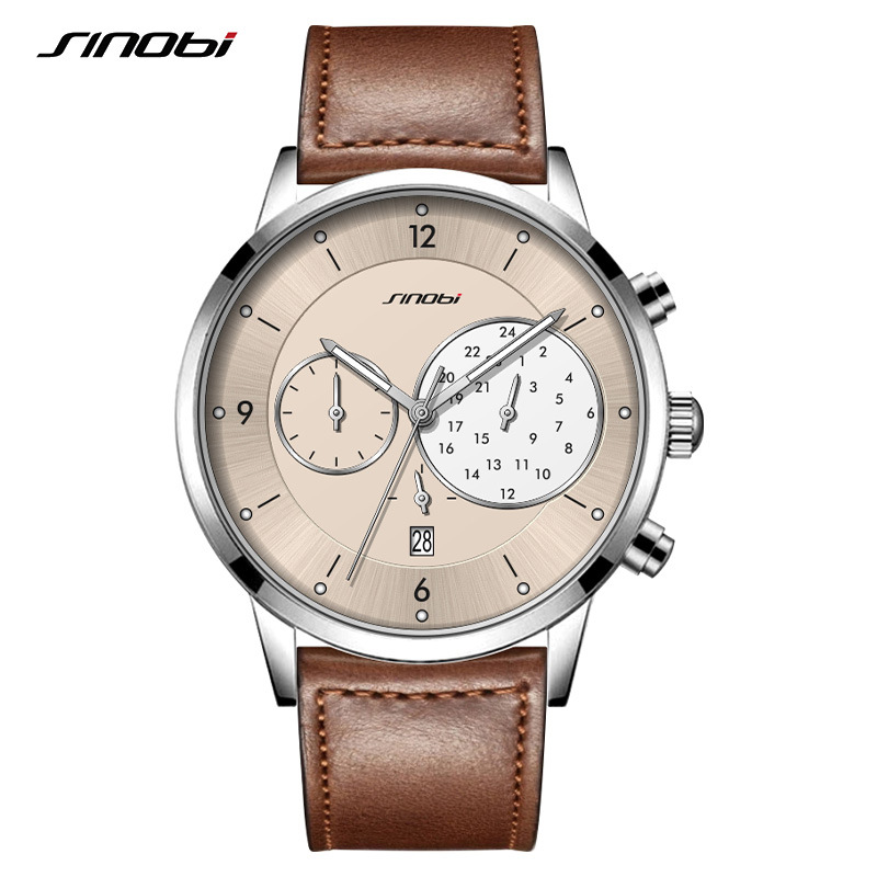 

2022 Sinobi new watch couple quartz mechanical electronic watch gift, C1