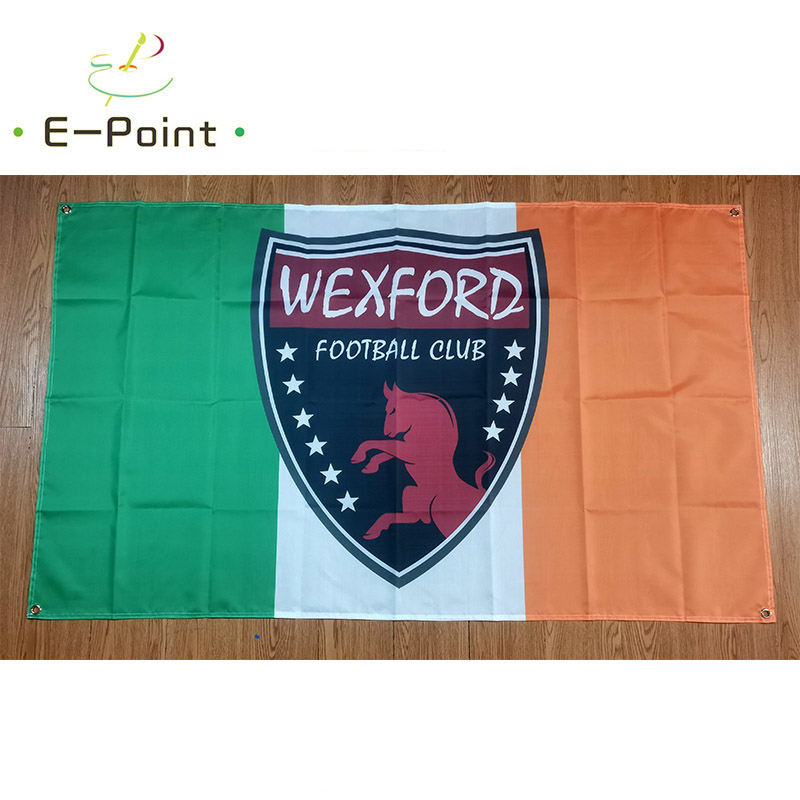 

Ireland Wexford FC Flag 3*5ft (90cm*150cm) Polyester flag Banner decoration flying home & garden flags Festive gifts