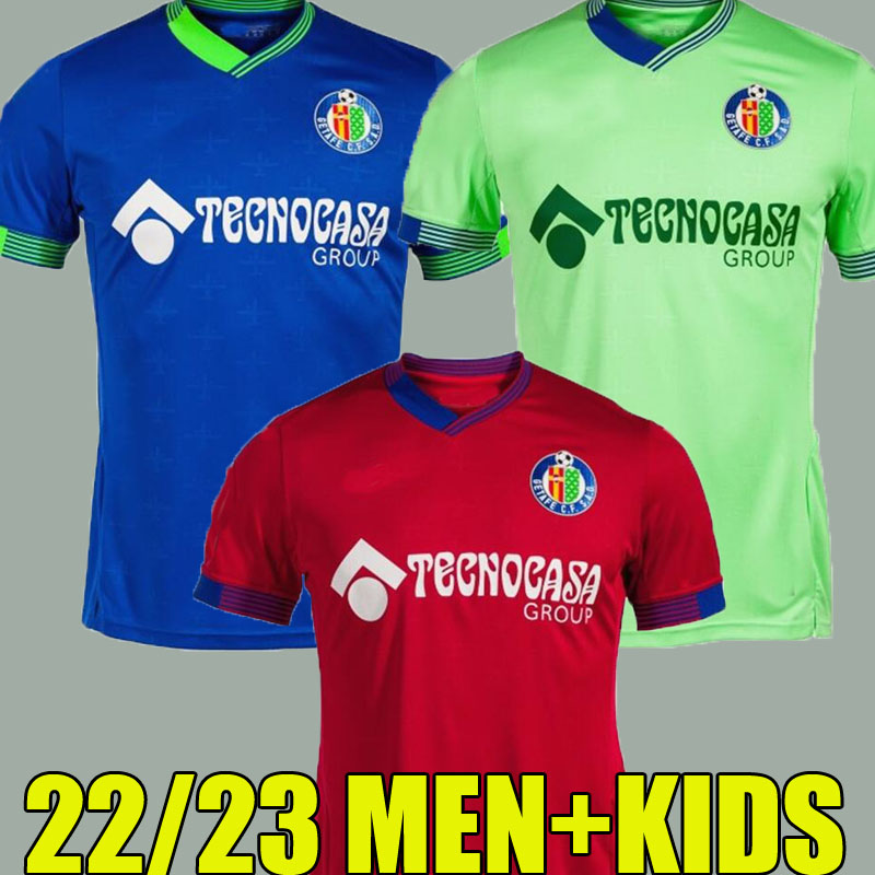 

2022 2023 Getafe CF soccer jerseys Enes unal 22 23 Maksimovic home blue away third CUCURELLA ARAMBARRI Sandro OLIVERA MATA DJENE ANGEL SUAREZ Mayoral football shirt, Home kids