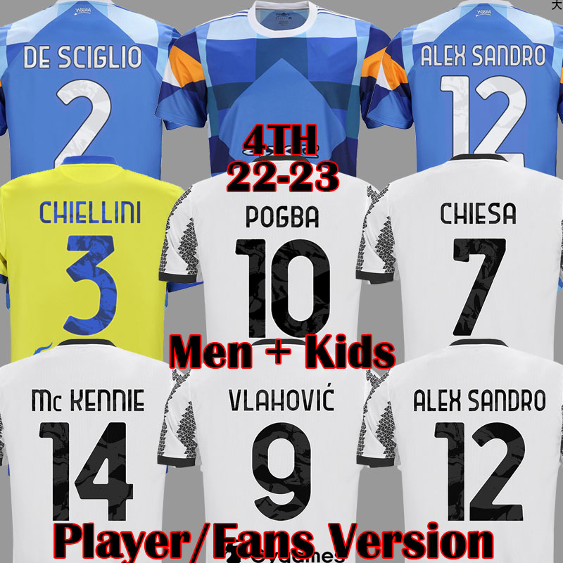

22 23 VLAHOVIC juventus POGBA soccer jerseys FOURTH KIT 2021 2022 2023 CHIESA McKENNIE Top football shirts LOCATELLI 4th Kits Men Kids Sets 111 999, Kids home