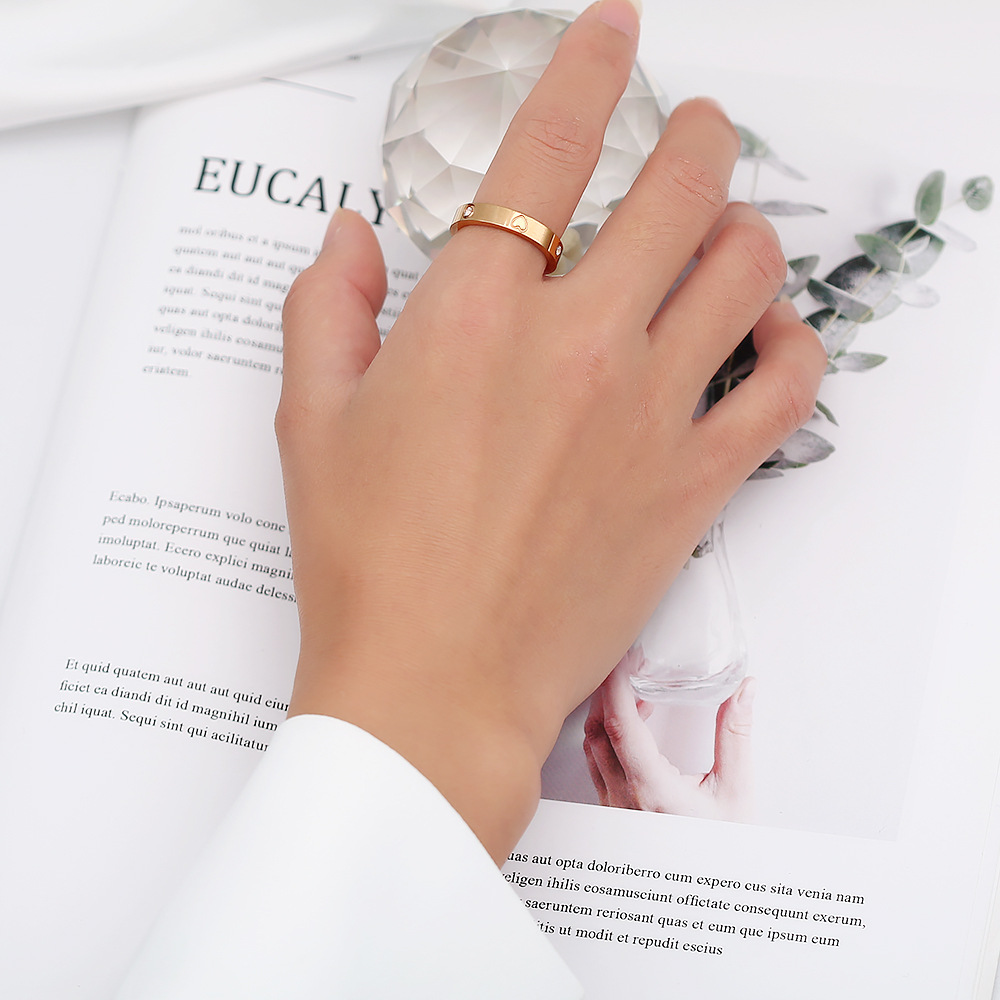 

Good Clear Jewelry Diamond Silver Quality Beauty Extravagant Rings For Women New Designer Diamond Gold Ring Wedding Sterling 2022 Top Get Married Plated Steel