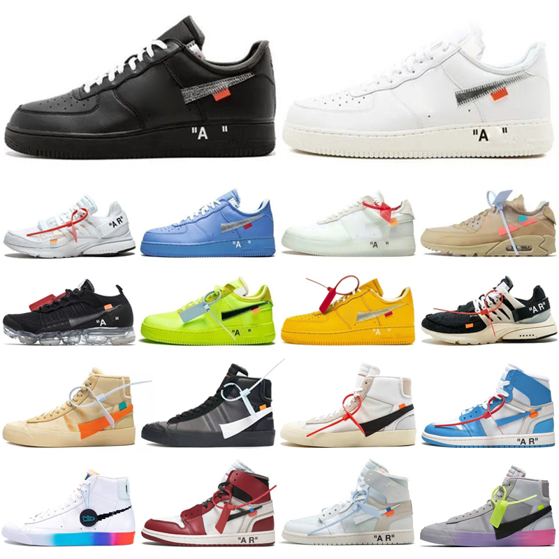 

Mens womens off Shoes MCA white Blue Red mac Silver Metallic Volt Low 90s Triple black green GNER Presto 2.0 Chaussures Sneakers US 5.5-11, Color 20