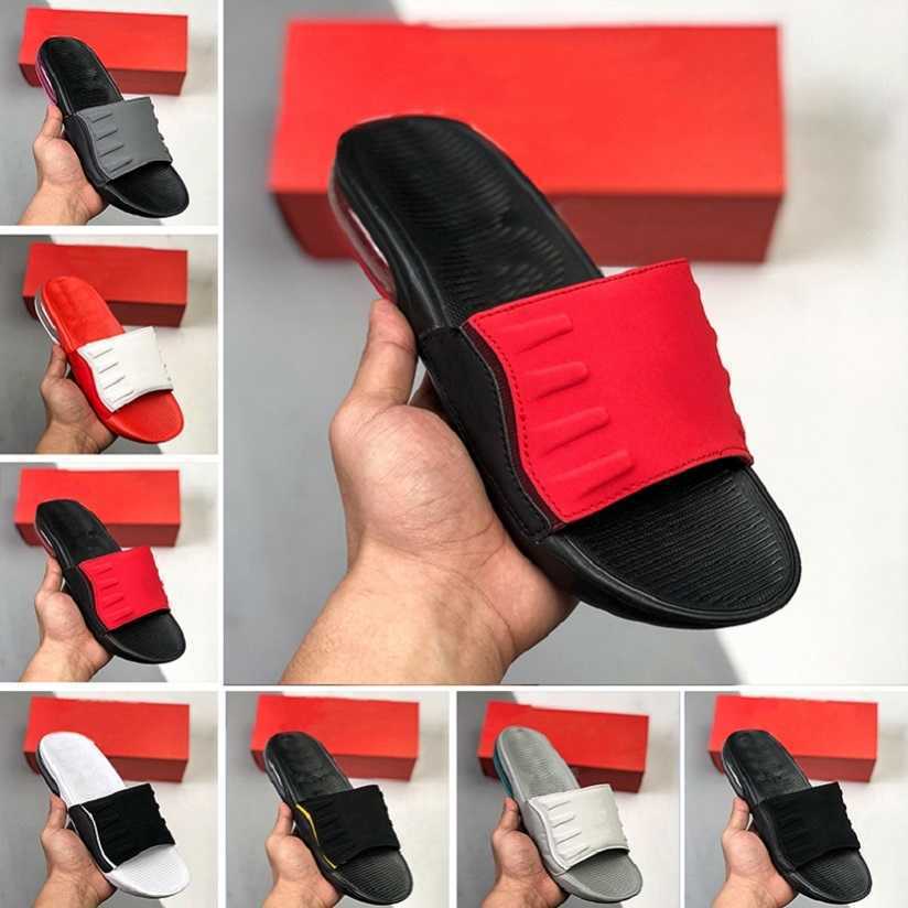 Summer 98 men women slippers fashion slides 98s triple black Colorful white grey outdoor slide mens flat flip flops beach hotel slipper