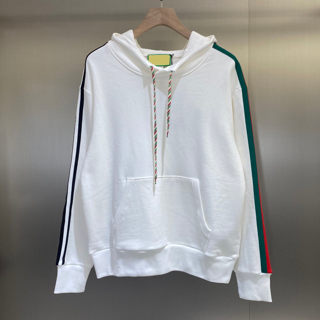 

New AOP jacquard letter knitted sweater in autumn / winter 2022acquard knitting machine e Custom jnlarged detail crew neck cotton 5ds7e6e3, White