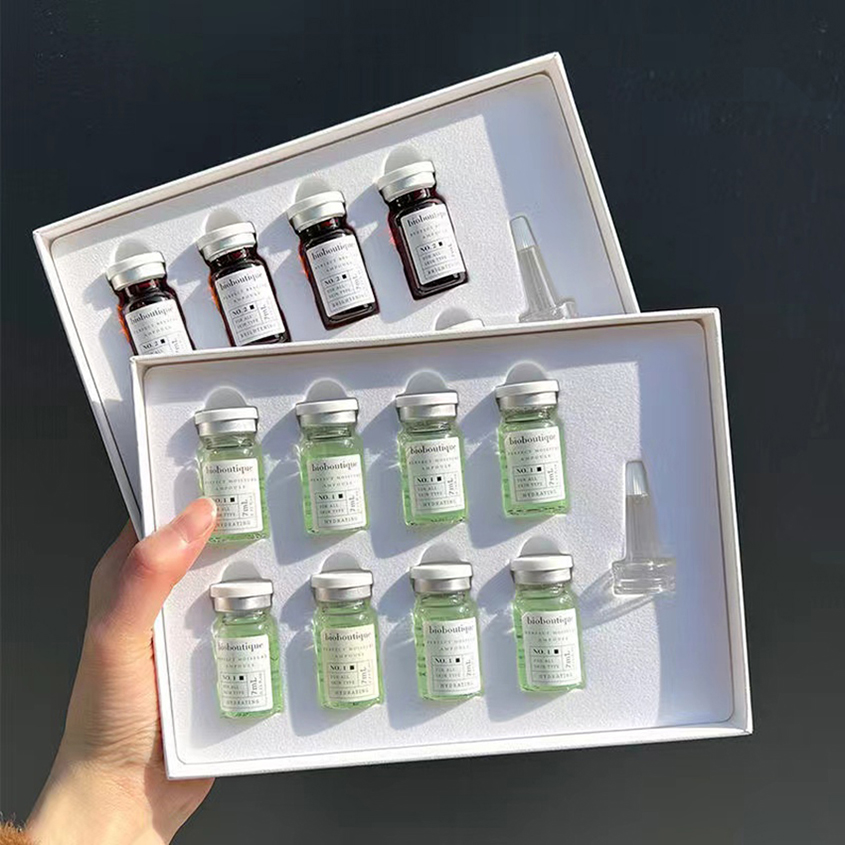 

No-Needle Mesotherapy Korea Bioboutique Natural Face Serum Facial Cream for Acne Pore Sensitive Skin Treamtent Skin Rejuvenation Brighten Beauty