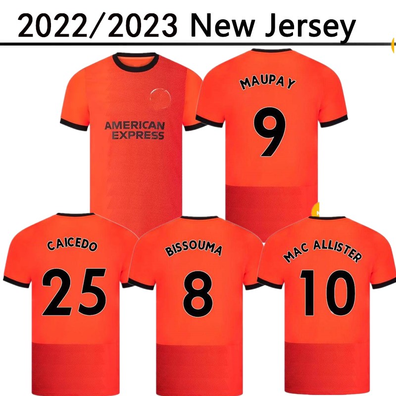 

MAUPAY Cucurella 2022 2023 Soccer Jerseys WEBSTER TROSSARD MARCH Mac Allister Mwepu CONNOLLY Moder 22 23 Away men Football Shirt Seagull