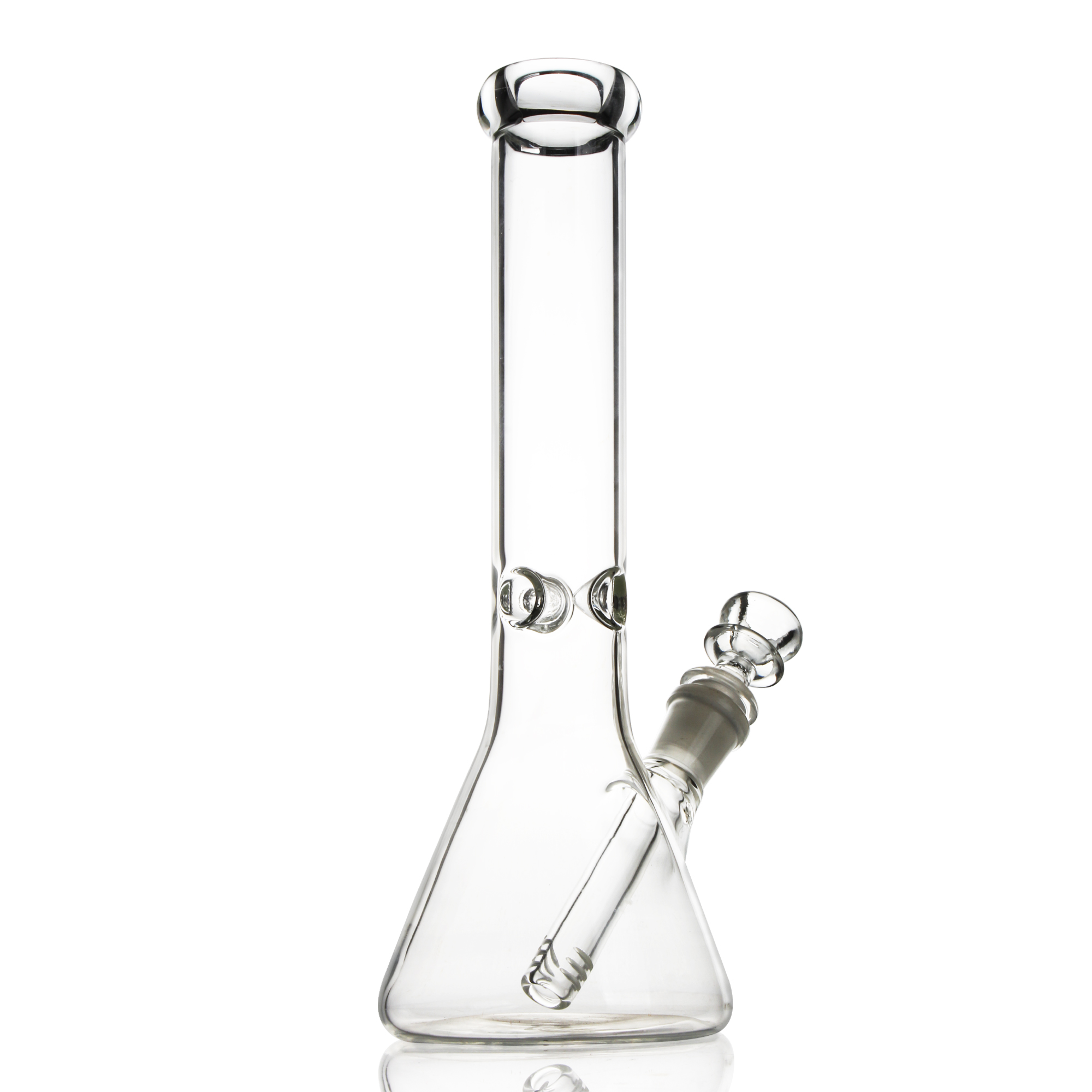 

REANICE Hookah Simple A Glass Bongs 14.5mm Bong Bowl Height 10.6inch