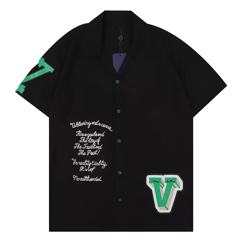 

Luxury Designer t shirt Mens Fashion Geometric print bowling shirt Hawaii Floral Casual Shirts Men Slim Fit Short Sleeve Variety, Customize