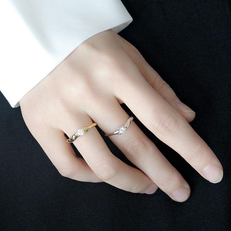

Wedding Rings Vintage Irregular Open Ring Shiny Zircon Simple For Women Party Elegant Fine Jewelry Birthday PresentWedding