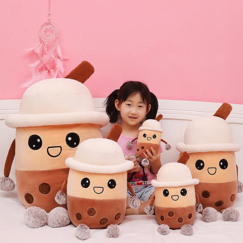 

Keepsakes Cute Beer Plush Toy Soft Stuffed Milk Tea Cup Doll Tapioca Balls Bubble Tea Pillow Cushion Birthday Gift for Kids 844 E3