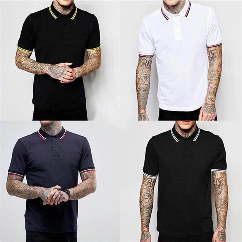 

FP polos Model M12 M3600 UK Brand polo Men Short Sleeve Simple fashion Classic Laurel Perriinglys Summer lapel Shirt268y, 13