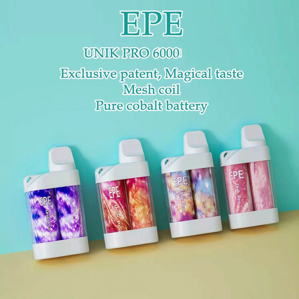 

EPE disposable vape electronic cigarette with 6000 puffs